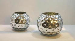 Outlet COR MULDER Vase SILVER GOLFBALL
