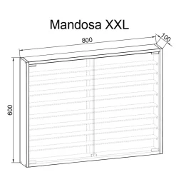 Hot VCM Vitrine MANDOSA