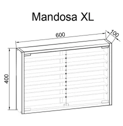 New VCM Vitrine MANDOSA