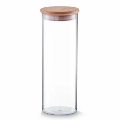 Discount zeller Vorratsglas Bamboodeckel