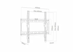 VCM Wandhalterung B-FX 400