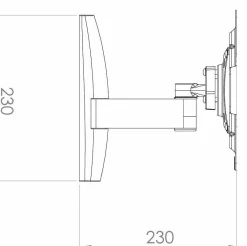 Hot VCM Wandhalterung TS 2