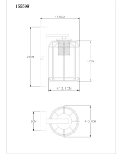 Sale GLOBO Lighting Wandleuchte KAMMI