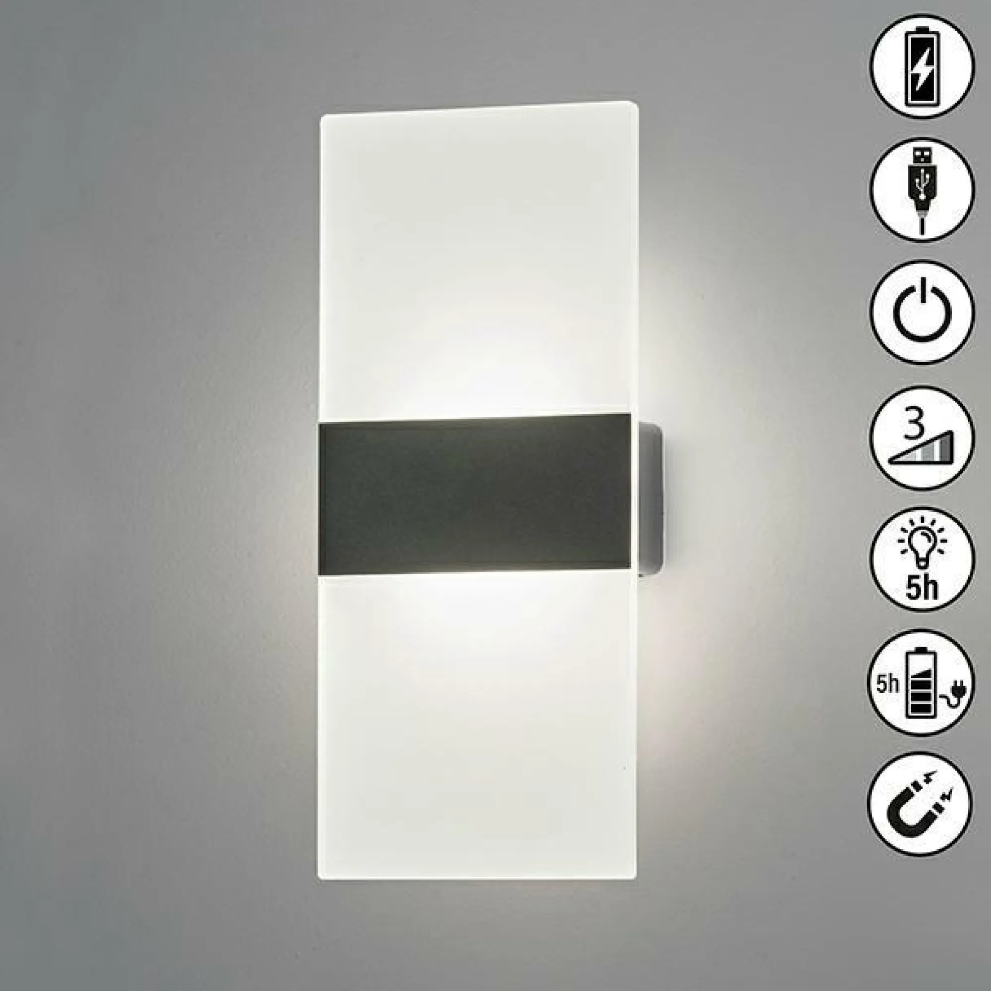 FHLIGHTING Wandleuchte MAGNETICS