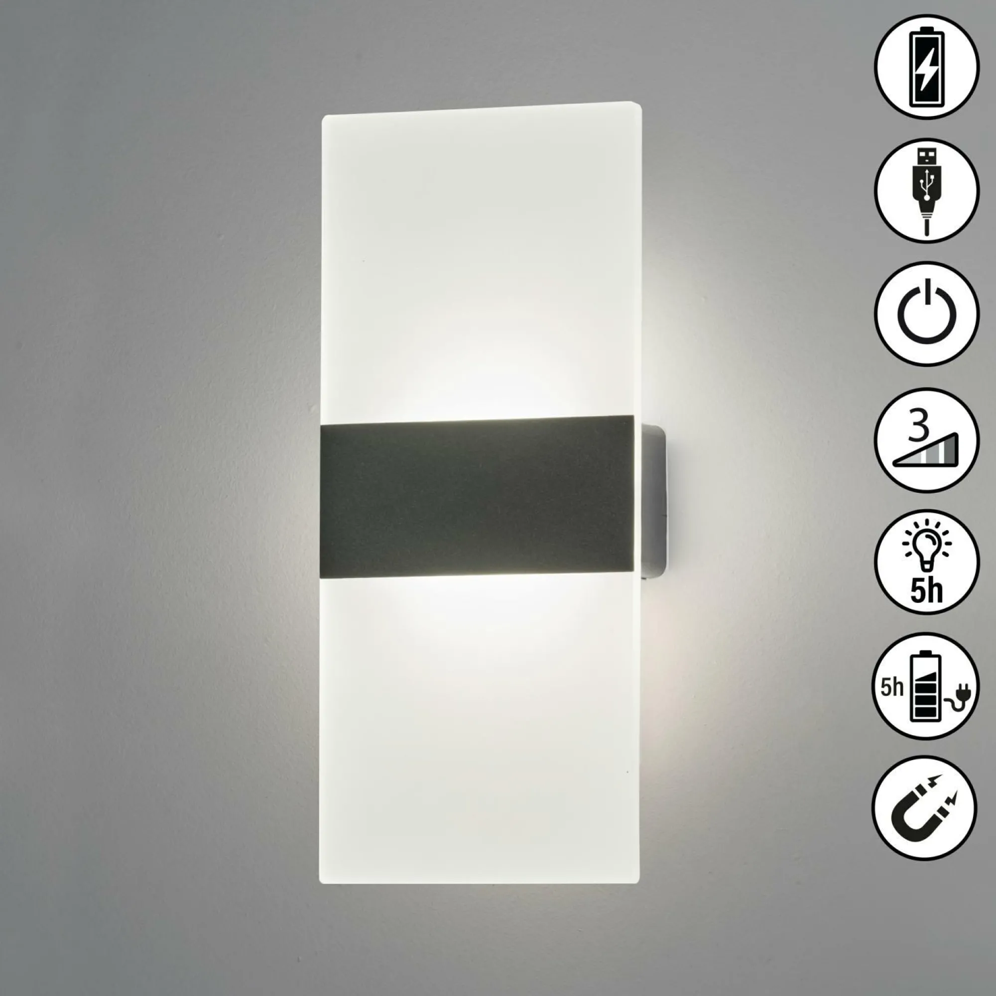 FHLIGHTING Wandleuchte MAGNETICS