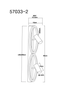 Sale GLOBO Lighting Wandleuchte MARRIE