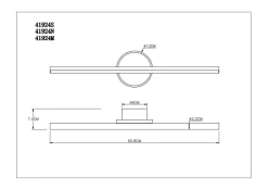 New GLOBO Lighting Wandleuchte PEPE