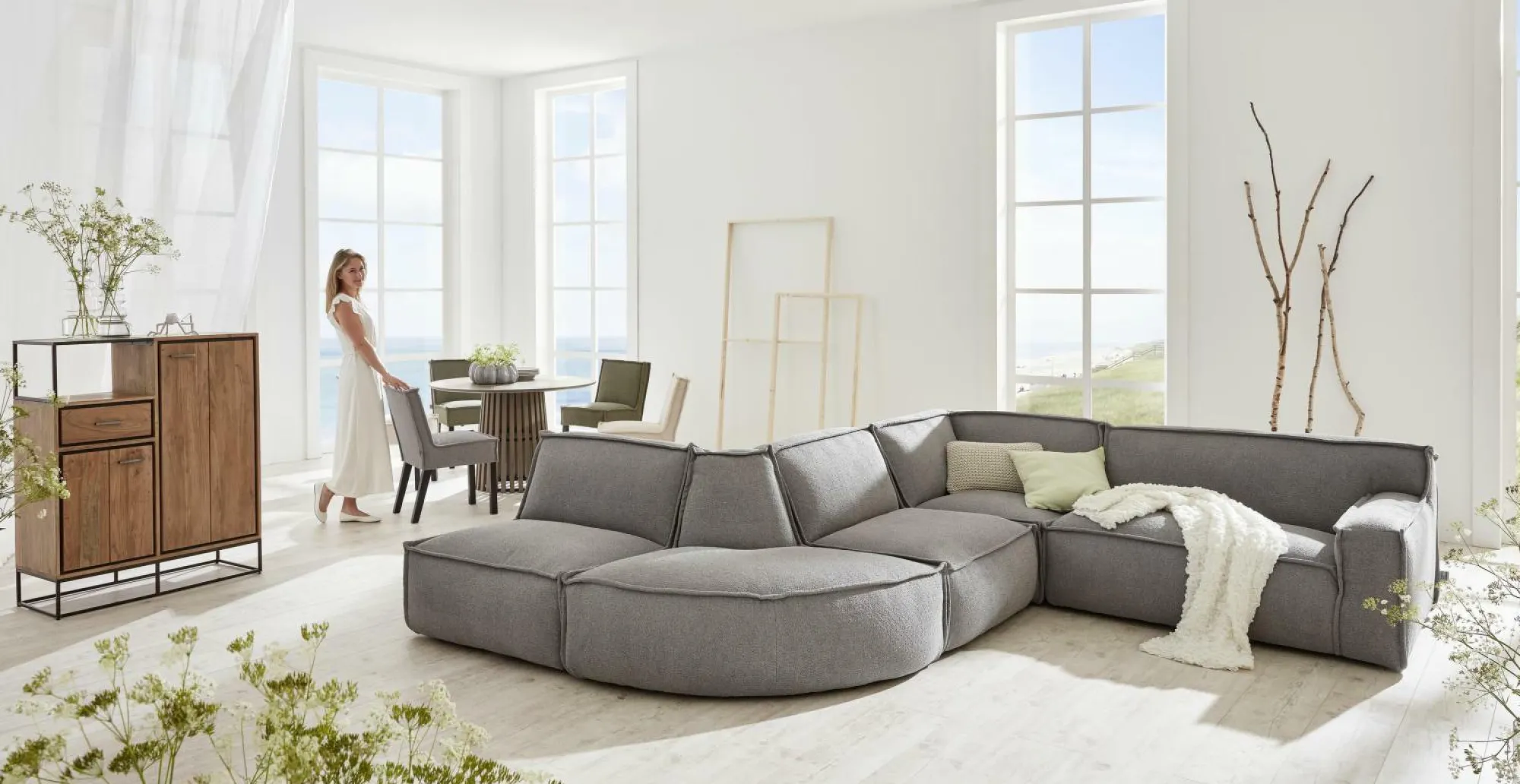 SANSIBAR Wandleuchte RANTUM