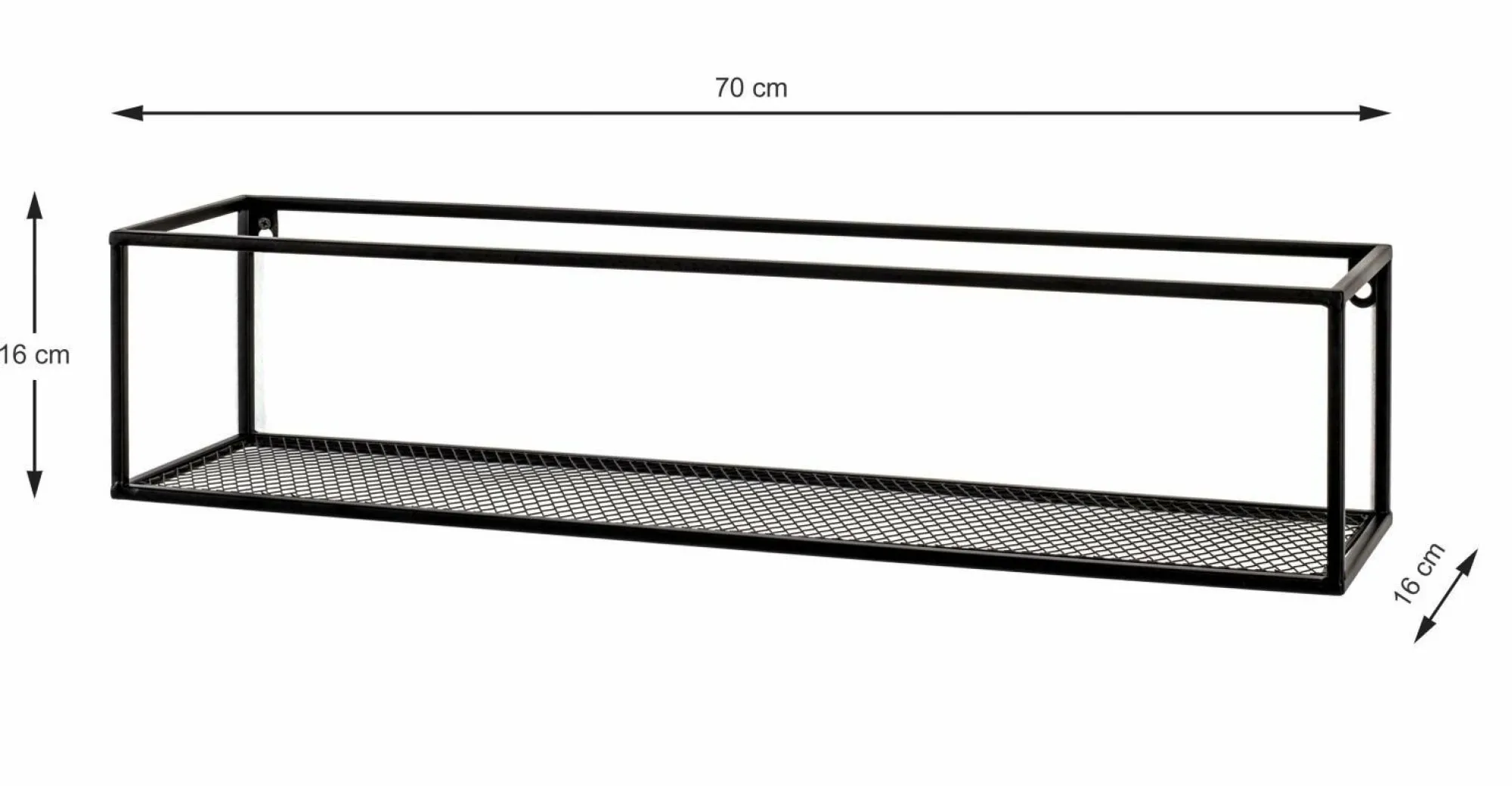 Sale HAKU Möbel Wandregal LEICESTER 70