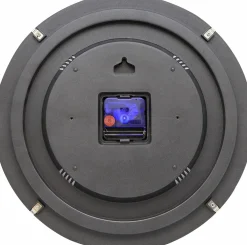 NEXTIME Wanduhr BLUE MOON DOME