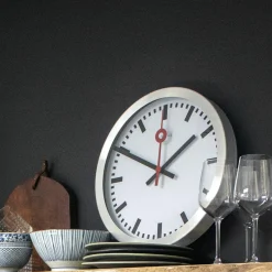 NEXTIME Wanduhr STATION