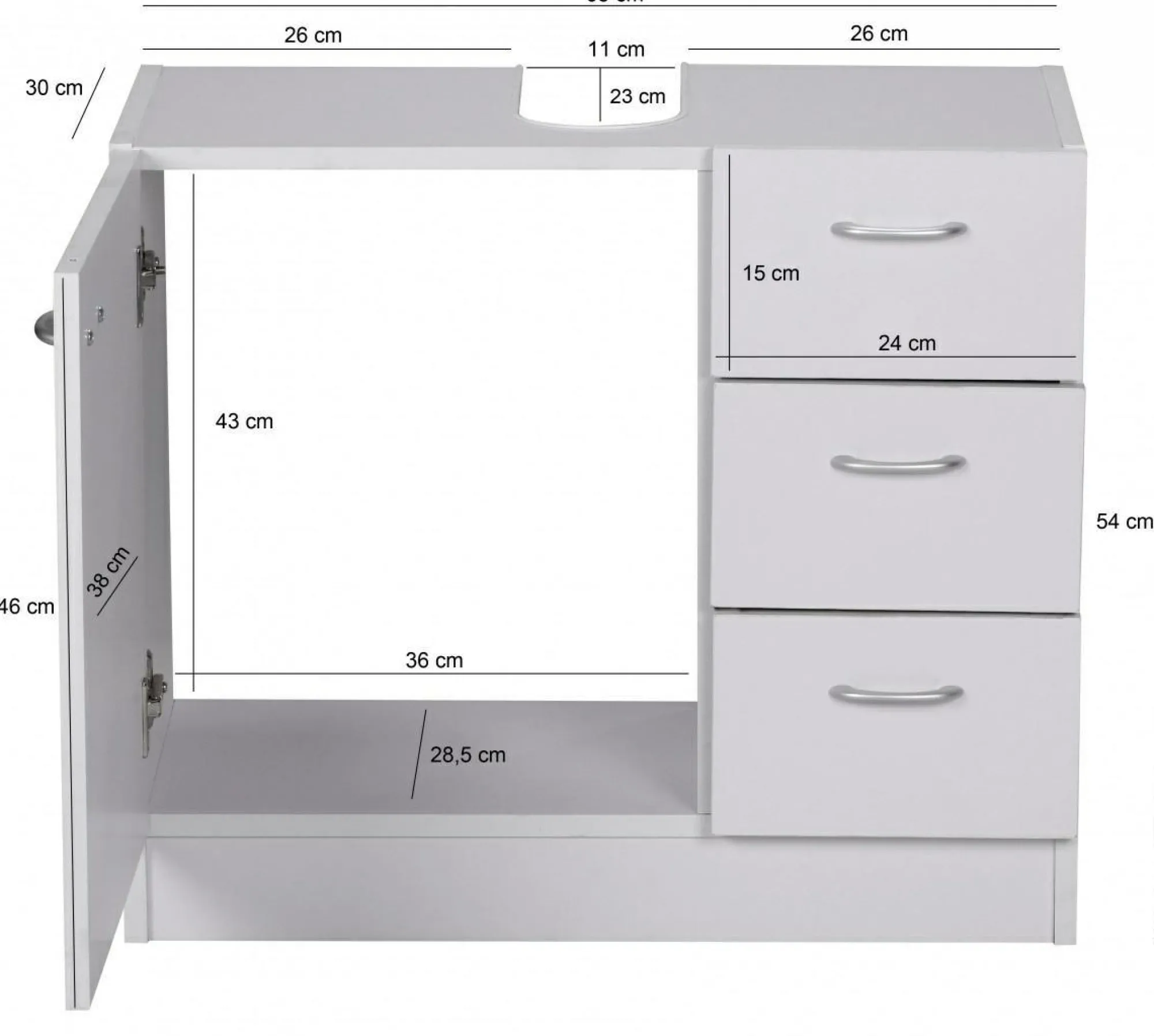 Sonstige Waschbeckenunterschrank