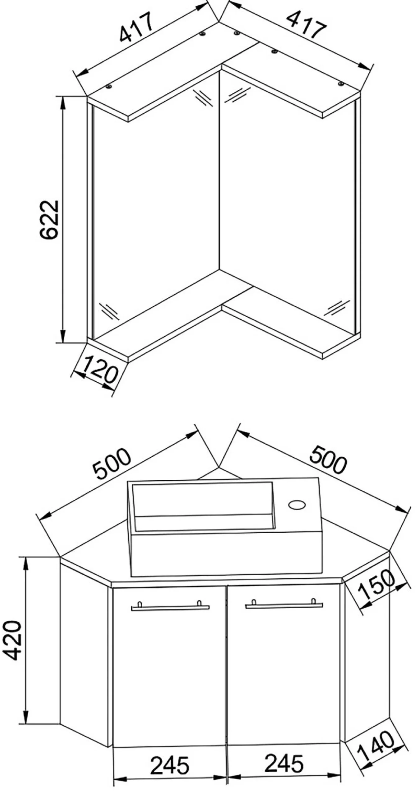 VCM Waschplatz VILOSA