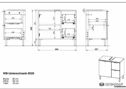 GERMANIA WB-Unterschrank MAURESA