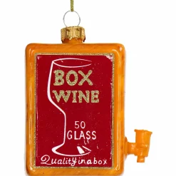 Sonstige Weihnachtskugel WEINKISTE