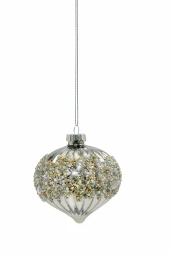 Outlet casa NOVA Weihnachtskugel Zwiebel PEARLS