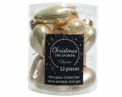 Sonstige Weihnachtskugel-Box Herzen PERLE