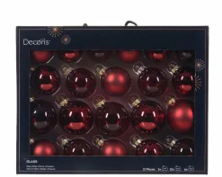 Sonstige Weihnachtskugel-Box MIDI OCHSENBLUT