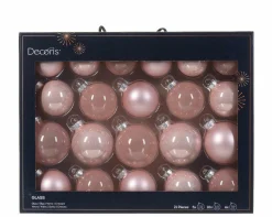 Sonstige Weihnachtskugel-Box MIDI PUDERROSA