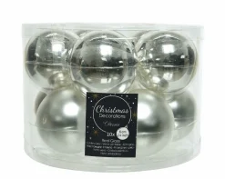 Sonstige Weihnachtskugel-Box SILBER