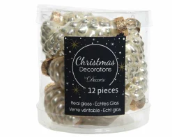 Sonstige Weihnachtskugel-Box Zapfen PERLE