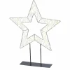 Sale casa NOVA Weihnachtsstern LED auf Ständer