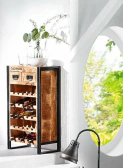 Discount WOLFMÖBEL Weinkommode Xamira