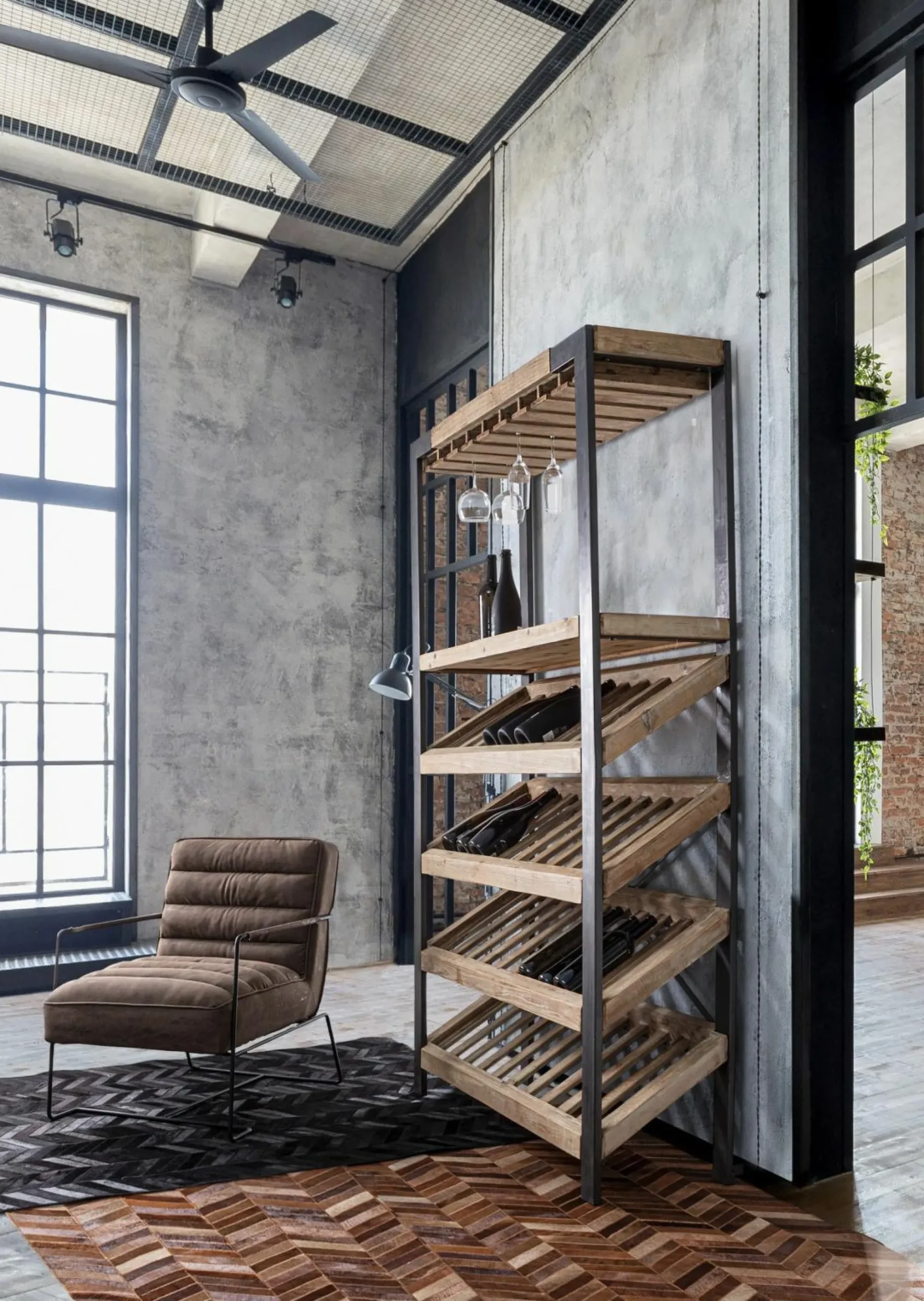 ANDREA BIZZOTTO Weinregal KANTIN