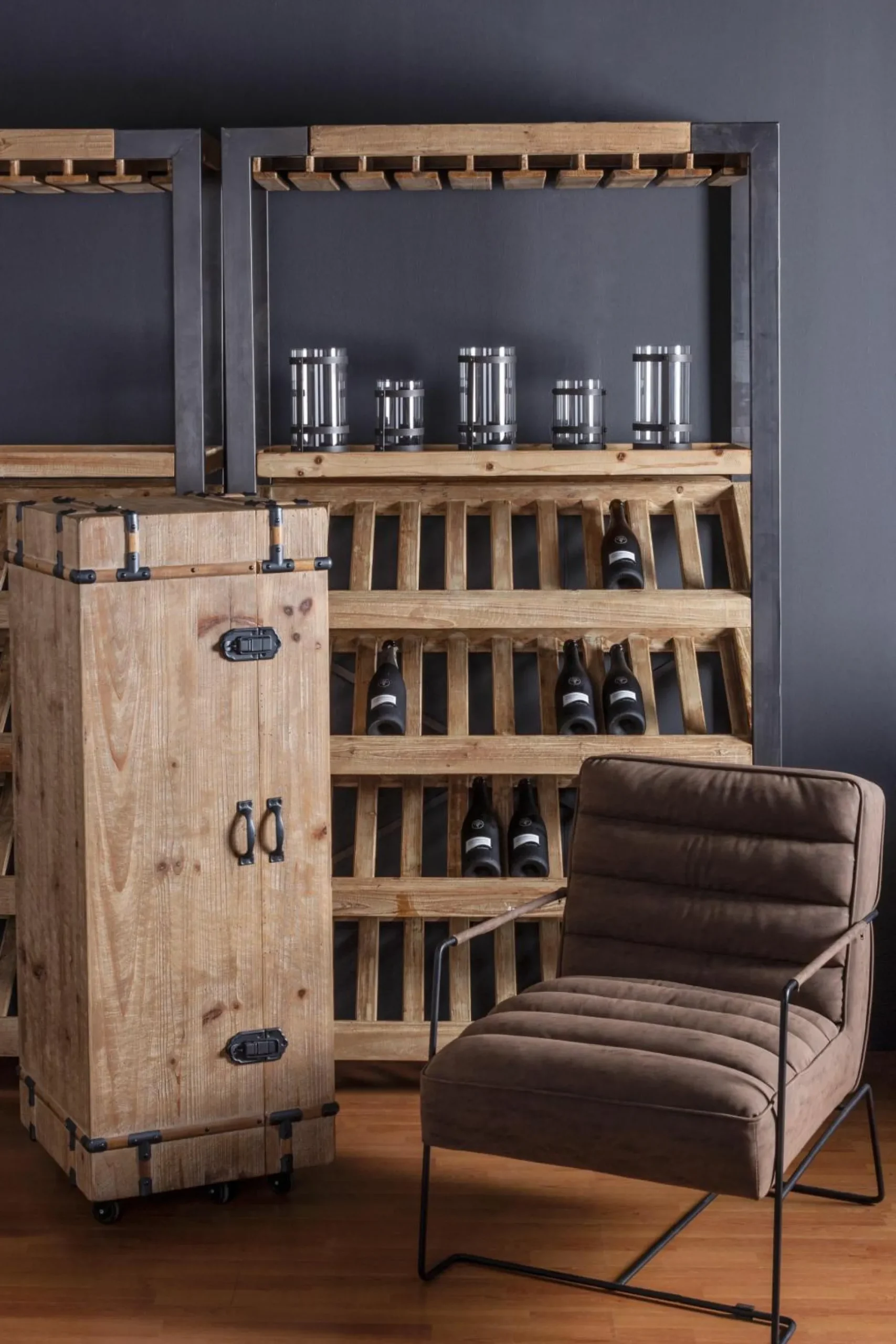 ANDREA BIZZOTTO Weinregal KANTIN