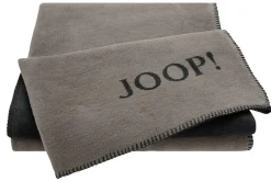 JOOP! Wohndecke taupe/anthr