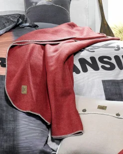 SANSIBAR Wohndecke rot