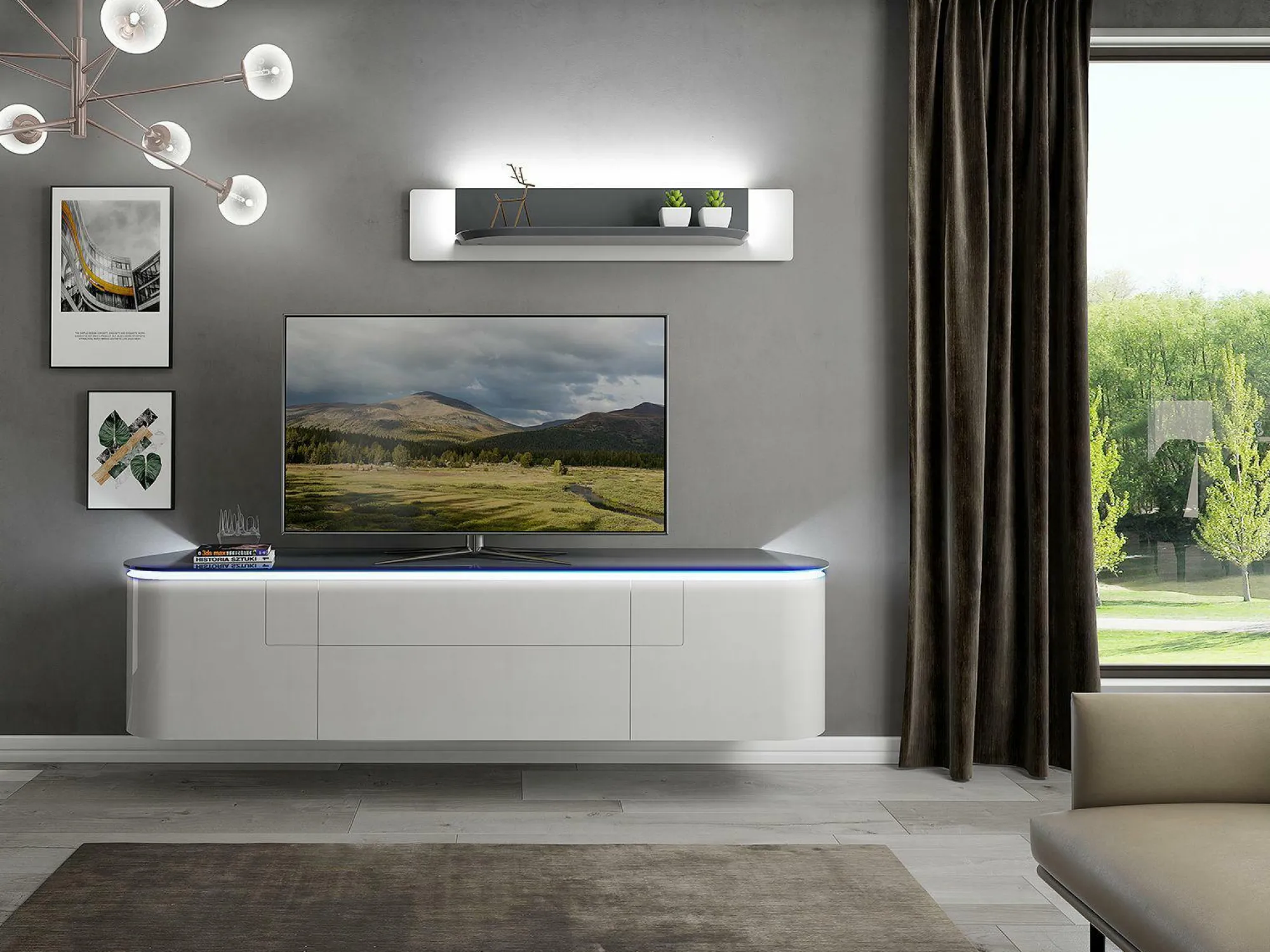 Discount DSIGN Wohnwand ESANO