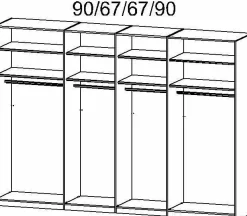 Clearance vito Wohnwand CALVA