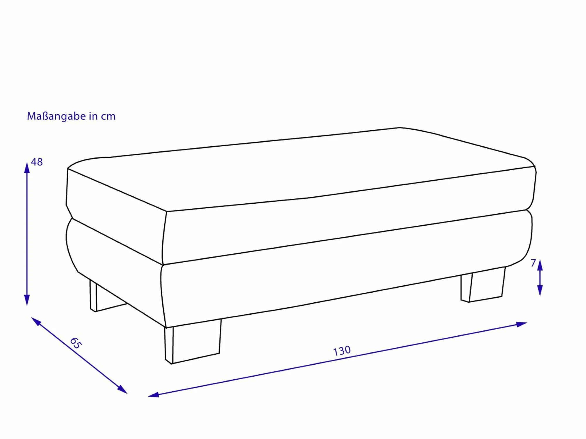 Online SYSTEMPOLSTER XXL Hocker MAXIM
