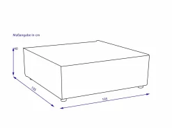LOFT Zwischen-Hocker MEDIUM CROSWEL